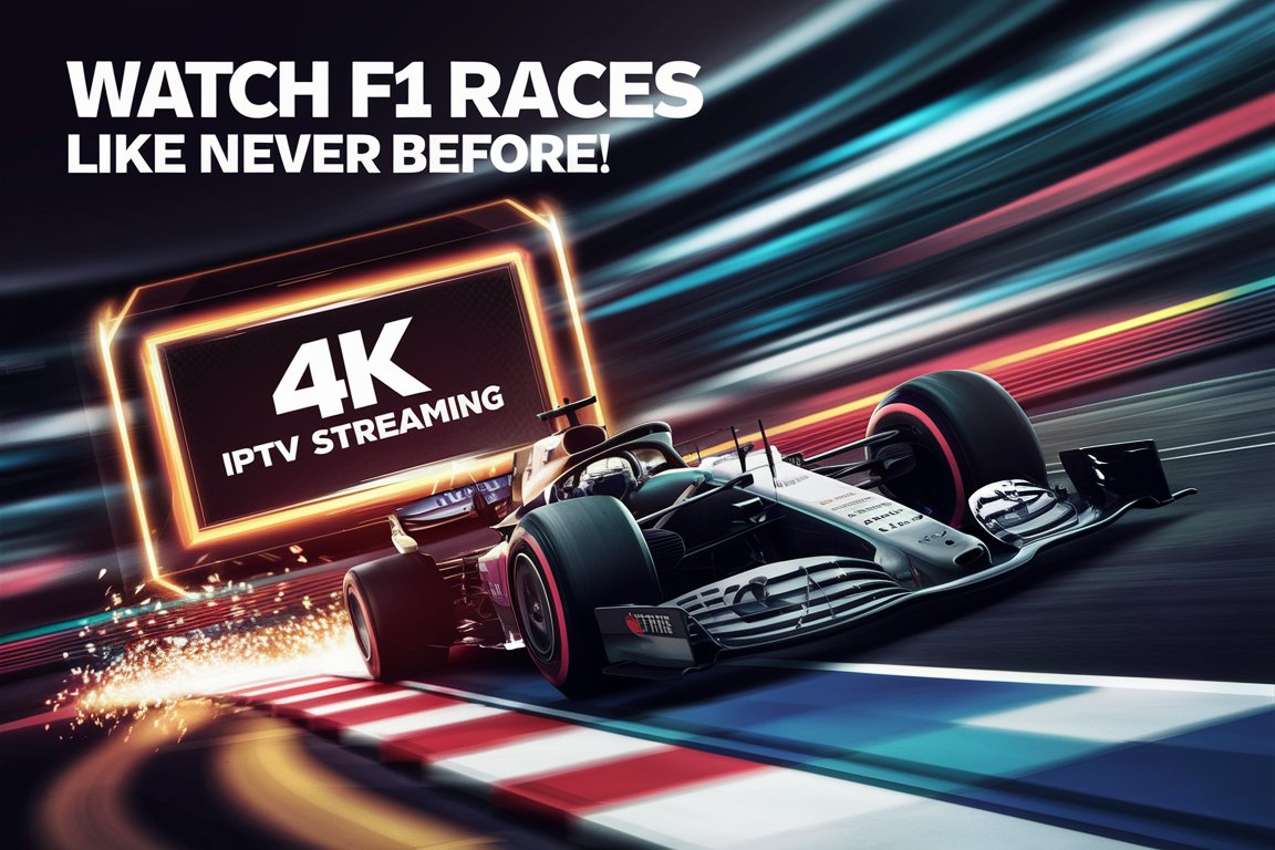 Watch F1 Races Like Never Before with 4K IPTV Streaming